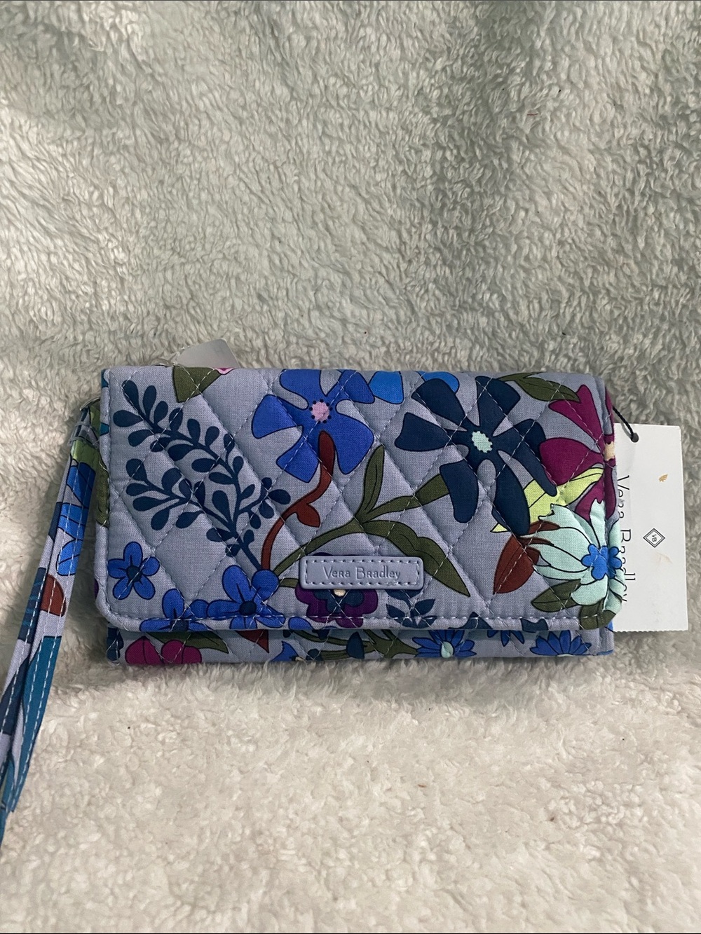 Vera Bradley RFID Smartphone Wristlet, “Bengal Lily”